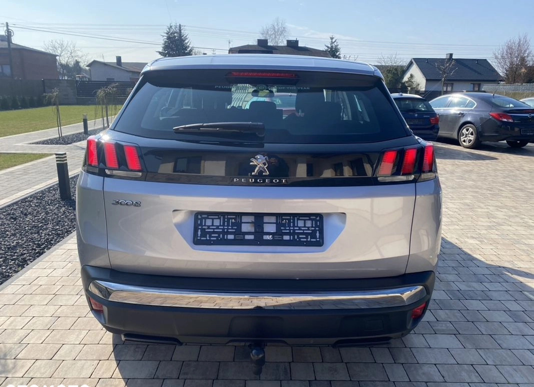 Peugeot 3008 cena 68900 przebieg: 189000, rok produkcji 2018 z Łask małe 436